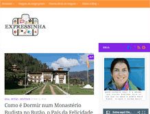 Tablet Screenshot of expressinha.com